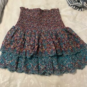 NWT Ramy Brook Printed Tucker Skirt!